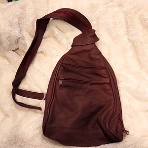 NWT Burgundy Shoulder bag